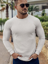 Load image into Gallery viewer, Autumn Fashion Men's T-shirt Sweater O-Neck Slim